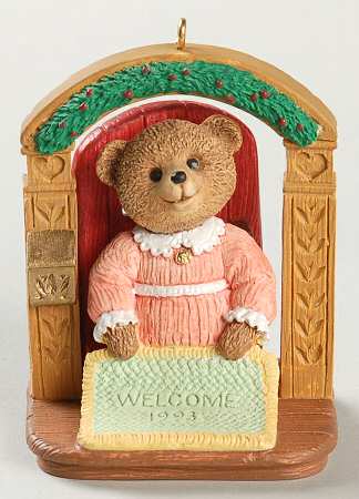 1993 Hallmark Christmas Ornaments You're Always Welcome - Boxed