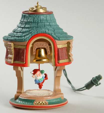 1993 Hallmark Christmas Ornaments Bells Are Ringing - Boxed