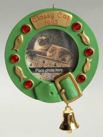 1993 Hallmark Christmas Ornaments Special Cat - Boxed