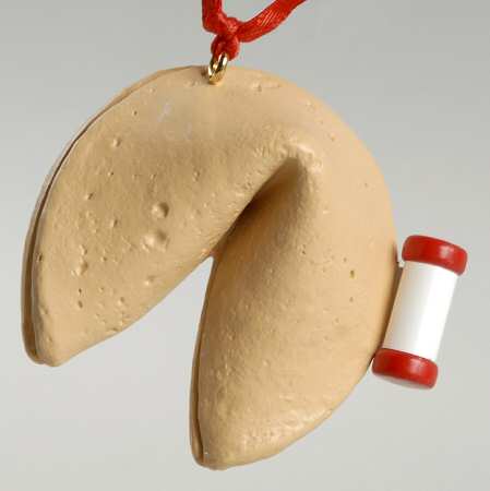 1994 Hallmark Christmas Ornaments Fortune Cookie-Expo-Friends - Boxed