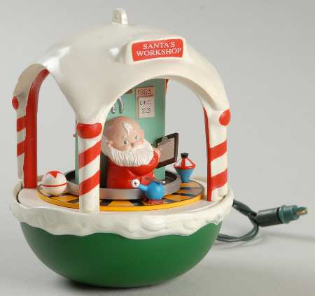 1993 Hallmark Christmas Ornaments Santa's Workshop - Boxed