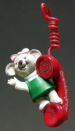 1993 Hallmark Christmas Ornaments Granddaughter - Boxed