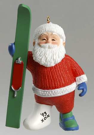 1993 Hallmark Christmas Ornaments Christmas Break - Boxed