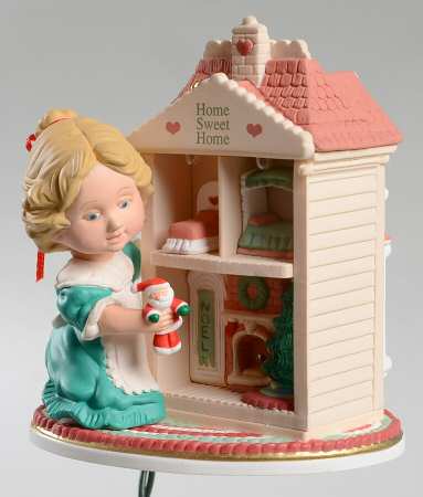 1993 Hallmark Christmas Ornaments Dollhouse Dreams - Boxed