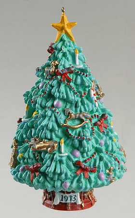1993 Hallmark Christmas Ornaments Trimmed With Memories - No Box