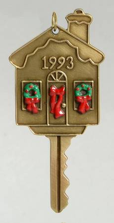 1993 Hallmark Christmas Ornaments New Home - With Box