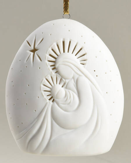 1994 Hallmark Christmas Ornaments Mother And Child - Boxed