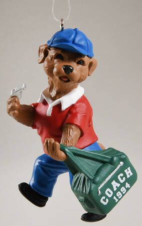 1994 Hallmark Christmas Ornaments Coach - Boxed