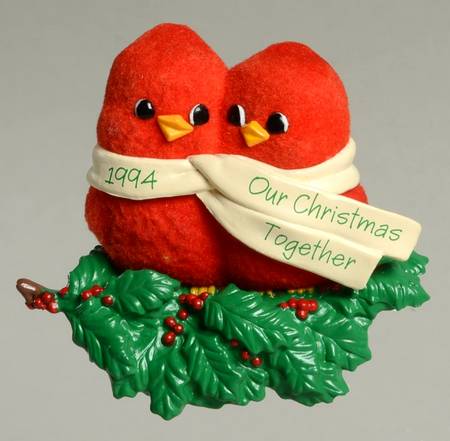 1994 Hallmark Christmas Ornaments Our Christmas Together - Boxed