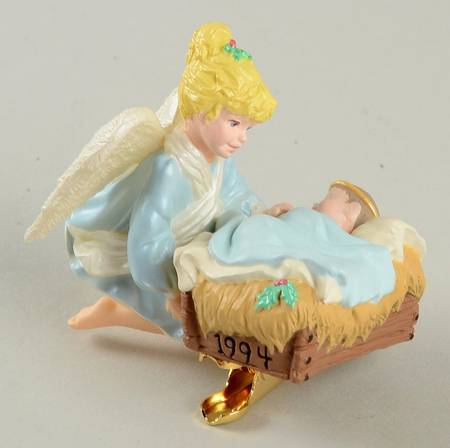 1994 Hallmark Christmas Ornaments Happy Birthday Jesus-Clip - Boxed