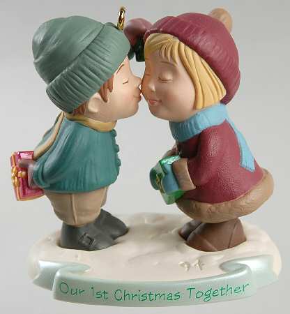 1994 Hallmark Christmas Ornaments Our First Christmas Together - Boxed