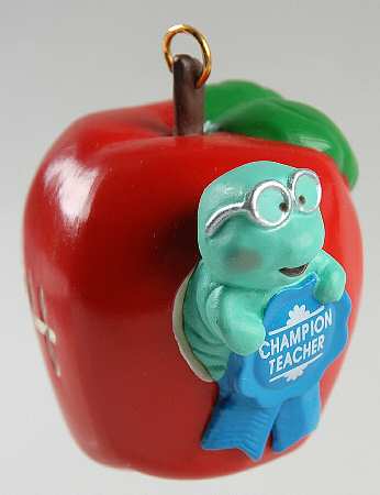 1994 Hallmark Christmas Ornaments Champion Teacher - Boxed