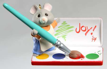 1994 Hallmark Christmas Ornaments Colors Of Joy - No Box