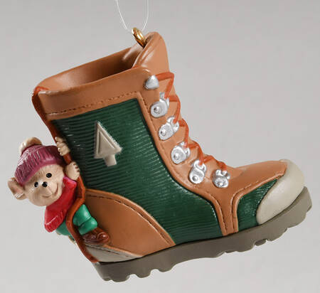 1995 Hallmark Christmas Ornaments Takin' A Hike - Boxed