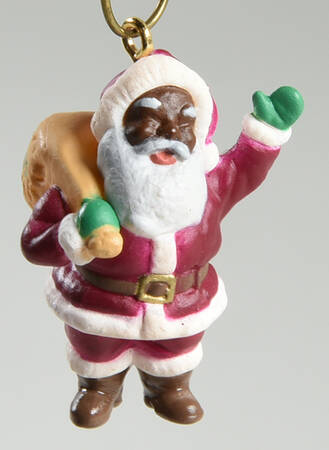 1995 Hallmark Christmas Ornaments Joyful Santa - Boxed