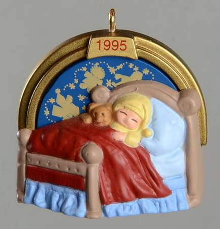 1995 Hallmark Christmas Ornaments Sugarplum Dreams - Boxed