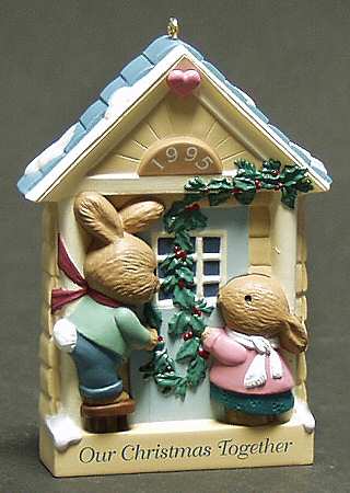 1995 Hallmark Christmas Ornaments Our Christmas Together - Boxed