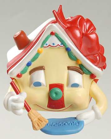 1995 Hallmark Christmas Ornaments New Home - Boxed