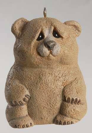 1995 Hallmark Christmas Ornaments Lou Rankin-Bear - Boxed