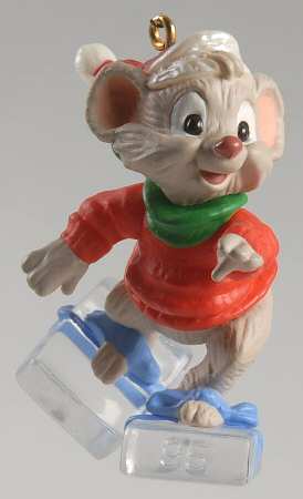 1995 Hallmark Christmas Ornaments On The Ice - Boxed