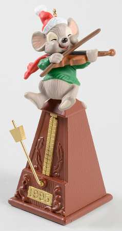 1995 Hallmark Christmas Ornaments In Time With Christmas-Movement - Boxed