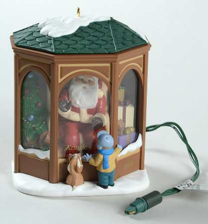 1995 Hallmark Christmas Ornaments Coming To See Santa - Boxed