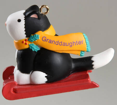 1996 Hallmark Christmas Ornaments Granddaughter - Boxed