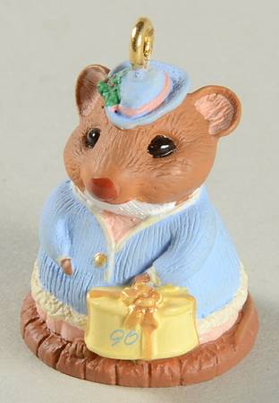 1996 Hallmark Christmas Ornaments Hattie Chapeau - Boxed