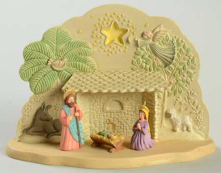 1996 Hallmark Christmas Ornaments O Holy Night-Set Of 4 - Boxed