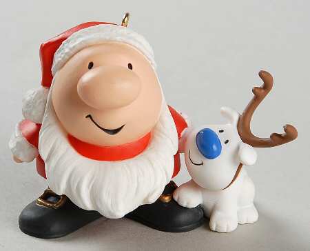 1996 Hallmark Christmas Ornaments Ziggy-25th Anniversary - Boxed