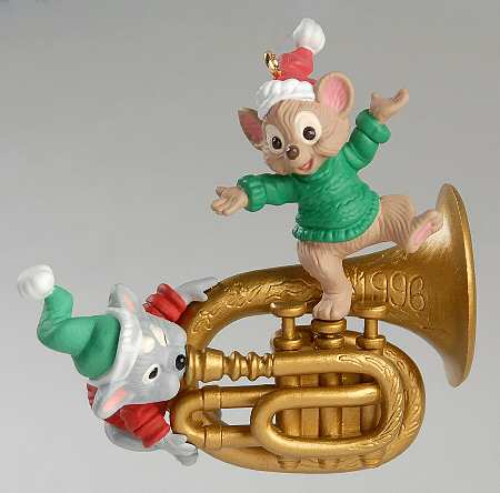 1996 Hallmark Christmas Ornaments A Little Song And Dance - Boxed