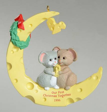1996 Hallmark Christmas Ornaments Our First Christmas Together - Boxed