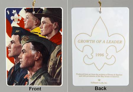Boy Scouts by Hallmark Gold Crown