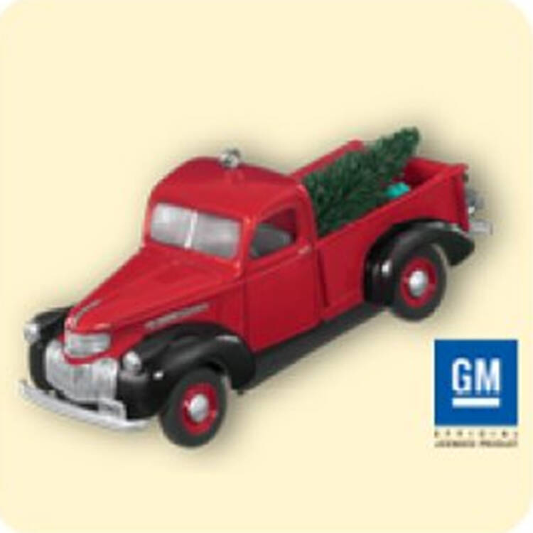All American Trucks 1947 Chevy-Red Repaint-Limited Ed - With Box
