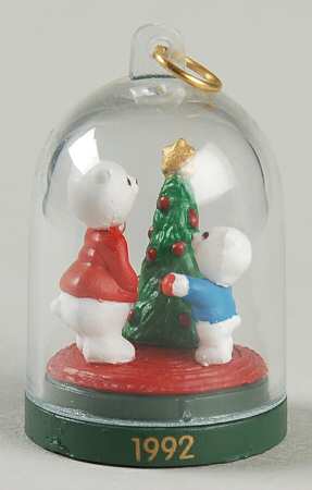 Bearymores-Miniature Decorating The Tree - With Box