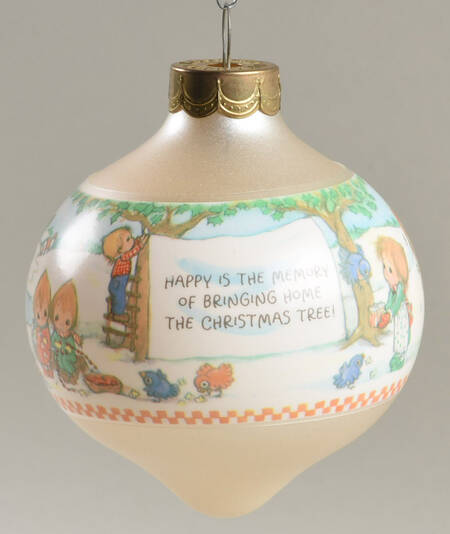 Country Christmas-Betsey Clark 1993-Happy Is The Memory - Boxed