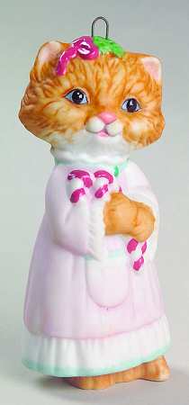 Christmas Kitty Kitty With Candy Canes-1991 - Boxed