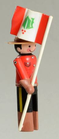 Clothespin Soldier by Hallmark Gold Crown