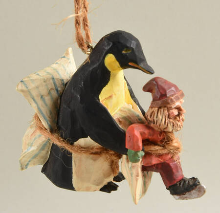Folk Art Americana Learning To Skate - Boxed
