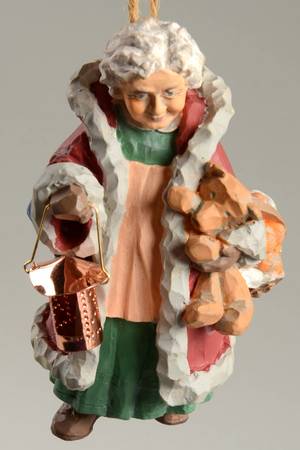 Folk Art Americana Mrs Claus - Boxed