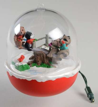 Forest Frolics by Hallmark Gold Crown