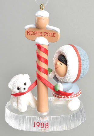 Frosty Friends 1988-Eskimo & Polar Bear-9th Edition - Boxed