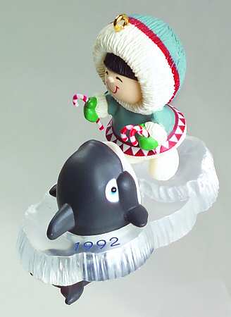 Frosty Friends 1992-Whale-13th Edition - Boxed