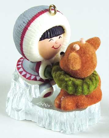 Frosty Friends 1986-Eskimo & Reindeer-7th Edition - Boxed