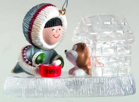 Frosty Friends 1993-Igloo Doghouse-14th Edition - Boxed
