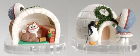 Frosty Friends 1993-Frosty Friends Igloo-20th Anniversa - With Box
