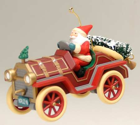 Here Comes Santa 1995 Santa's Roadster - Boxed