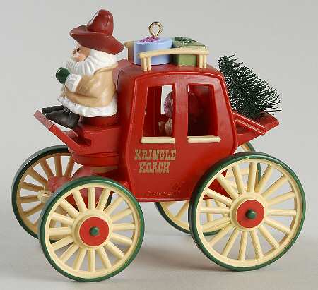 Here Comes Santa 1988 Kringle Koach - Boxed