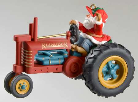Here Comes Santa 1994-Makin' Tractor Tracks - With Box
