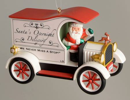 Here Comes Santa 2013 Santa's Overnight Delivery - Boxed